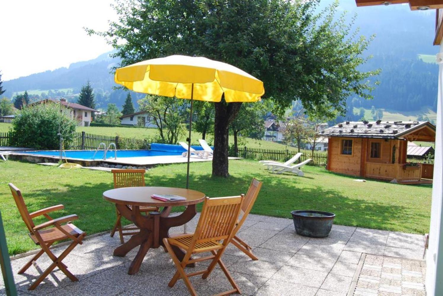 Pension Sonnblick Westendorf Exteriör bild